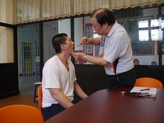 Upon admission, new inmates undergo a health check conducted by a physician, which includes medical history assessment, physical examination, and substance abuse history, among other items.